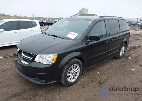 2016 Dodge Grand Caravan Sxt z USA, uszkodzony, nr VIN 2C4RDGCG3GR319356
